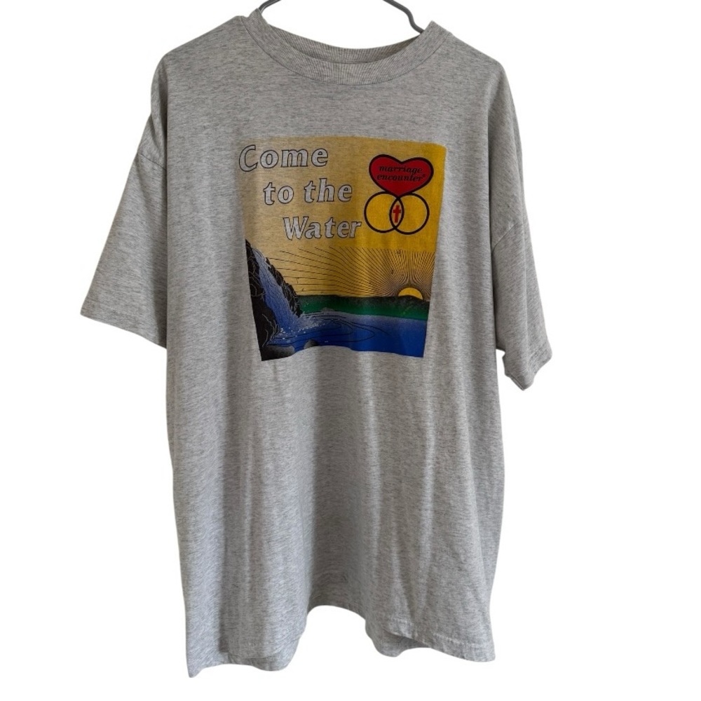Fruit of the Loom BEST Vintage T-Shirt Size XXL Jesus Christian Religious 90’s